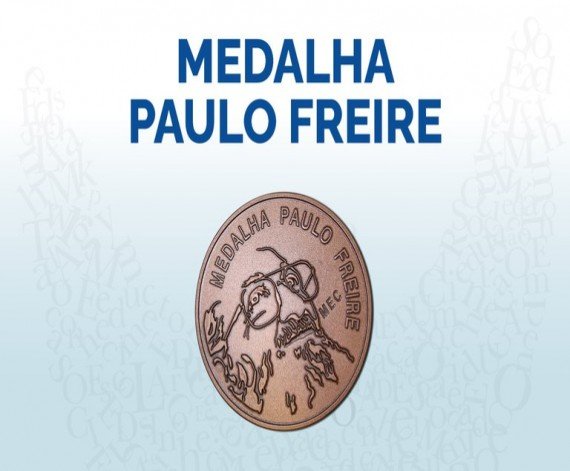 Abertas as inscrições para a Medalha Paulo Freire